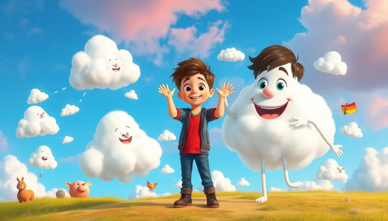 Romain et la Clé des Mondes 4 Illustration du Concours de Nuages