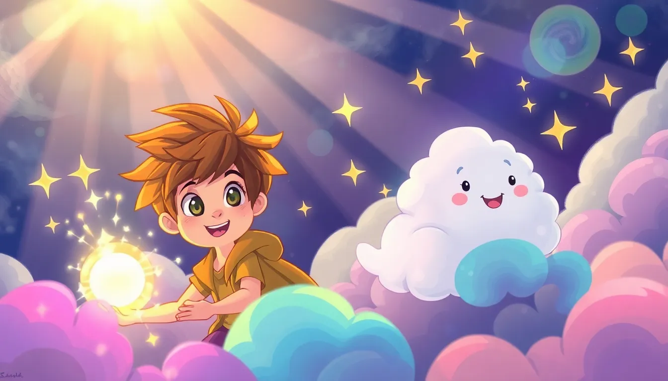 Romain et la Clé des Mondes 6 Illustration de La Quête de la Lumière