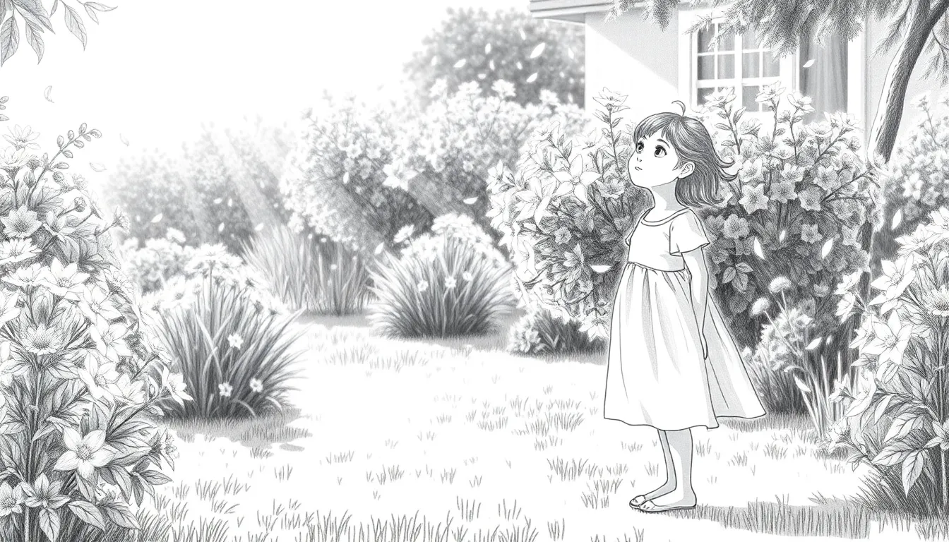 Léa et la Lumière de la Communion 3 Illustration de La Lumière de l'Innocence