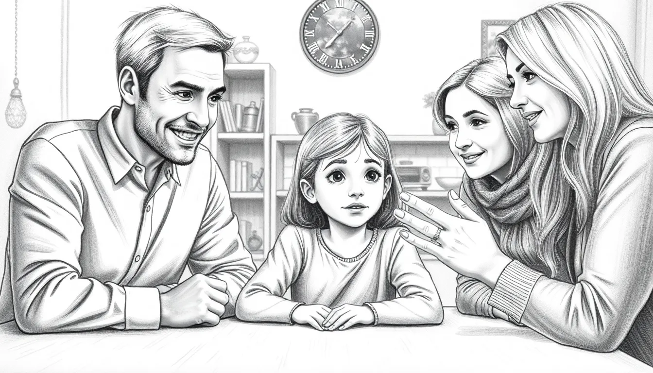 Léa et la Lumière de la Communion 4 Illustration des Liens de la Foi