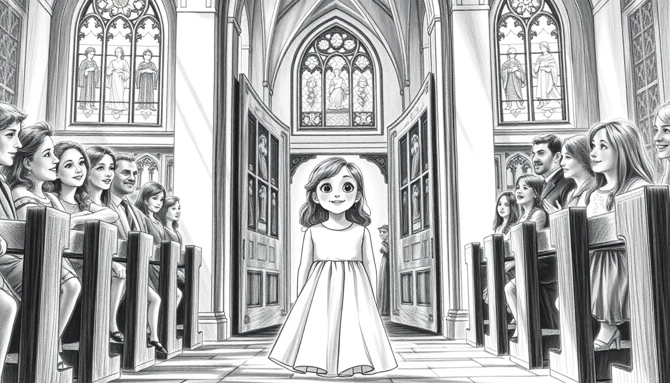 Léa et la Lumière de la Communion 6 Illustration de Le Grand Jour