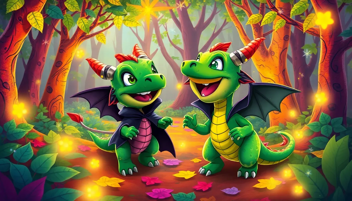 Le Dragon et le Bal des Vampires 3 Illustration de Un Nouveau Compagnon