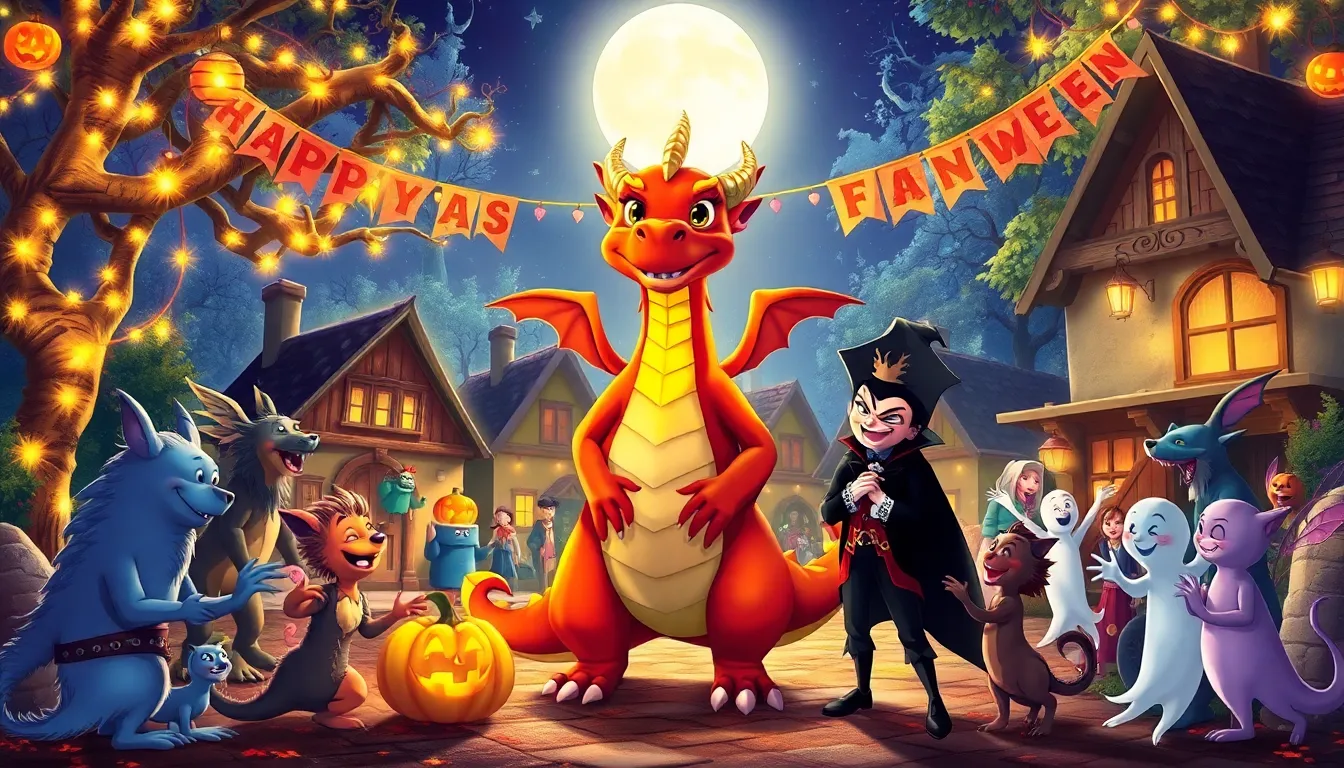 Le Dragon et le Bal des Vampires 10 Illustration d'Un Nouveau Commencement