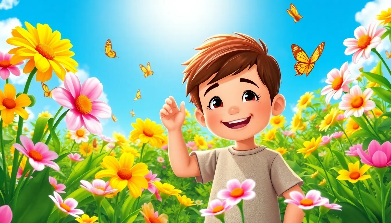 Le Printemps de Pierre et les Fleurs Dansantes 2 Illustration des Premiers Rayons de Soleil