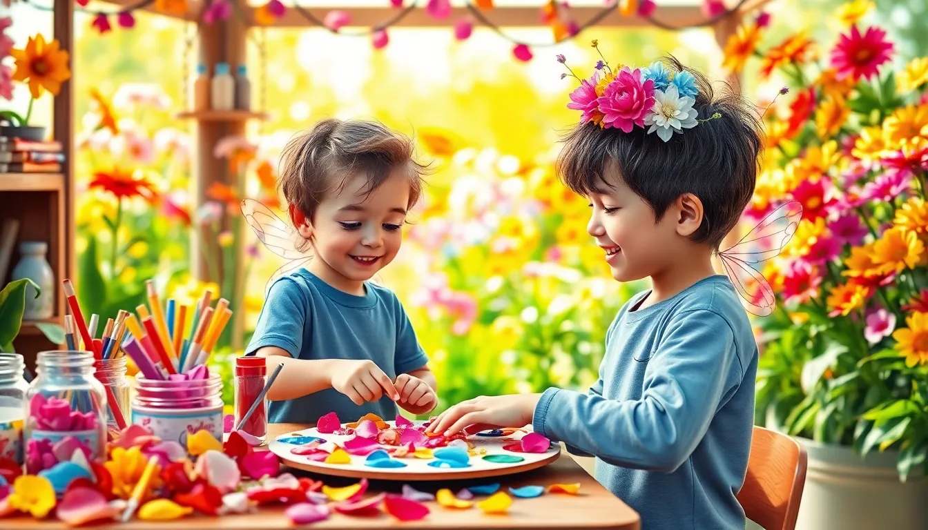 Le Printemps de Pierre et les Fleurs Dansantes 5 Illustration de L'Atelier de Floria