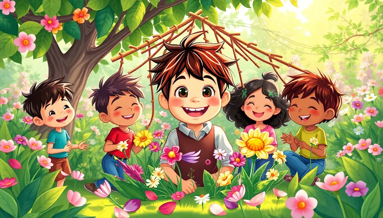 Le Printemps de Pierre et les Fleurs Dansantes 7 Illustration de L'Alliance des Amis