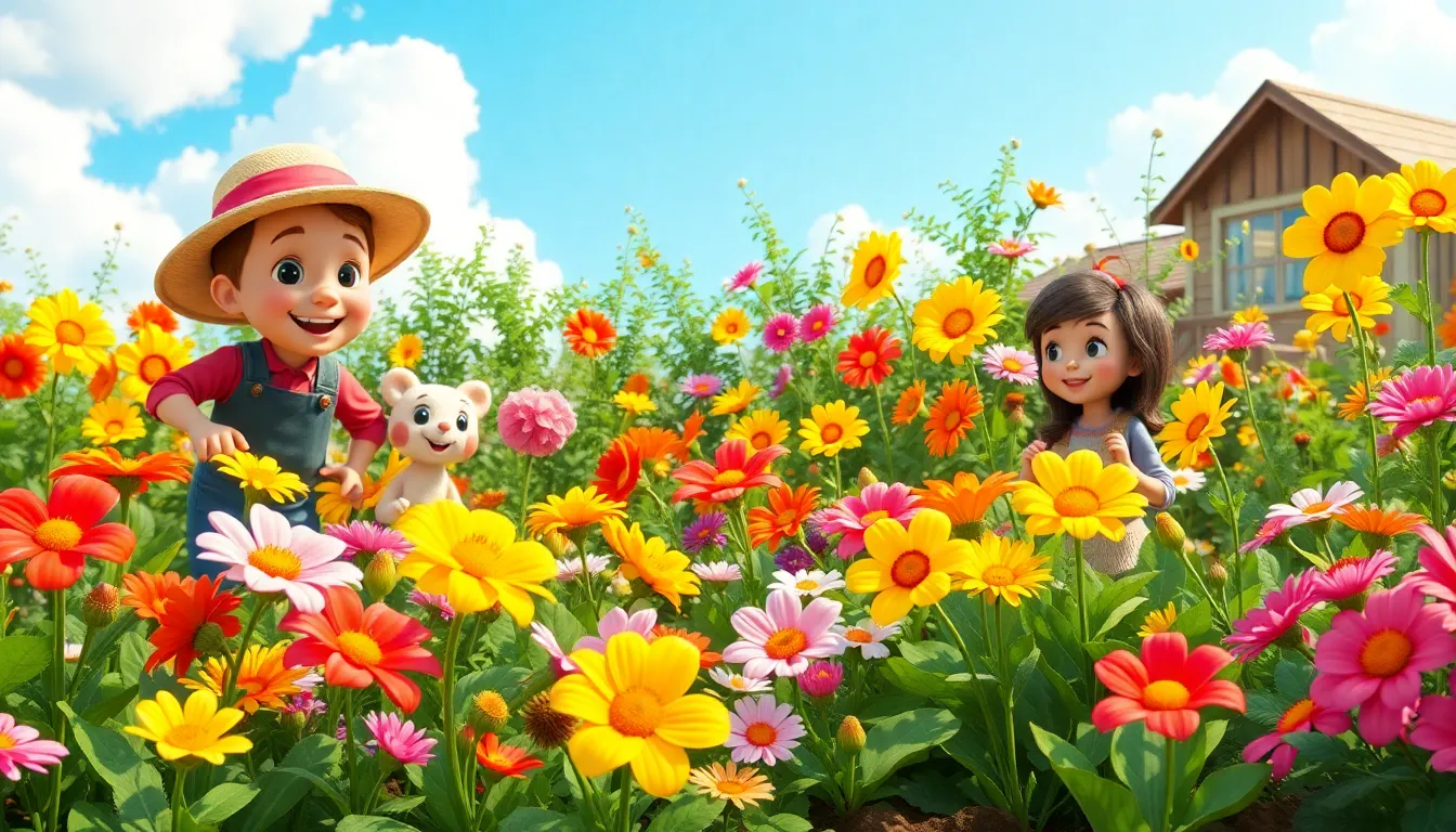 Le Printemps de Pierre et les Fleurs Dansantes 8 Illustration du Retour du Printemps