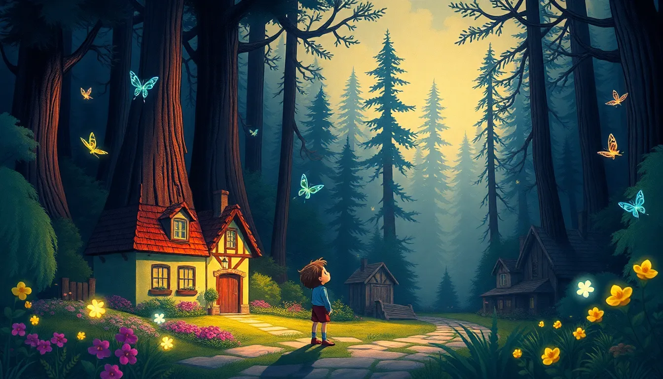 Les Contes de la Forêt Sombre 1 Illustration de L'Appel de la Nuit