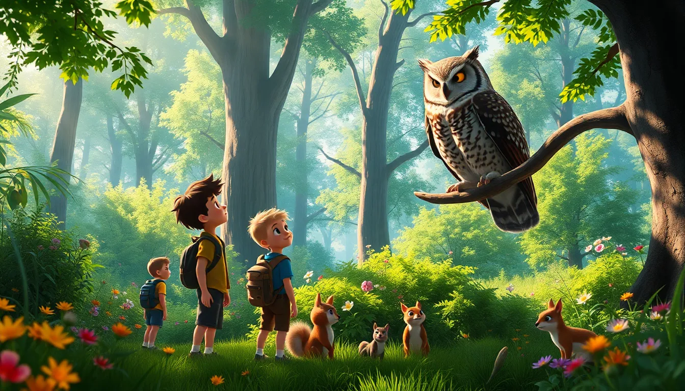 Les Contes de la Forêt Sombre 5 Illustration du Gardien de la Forêt