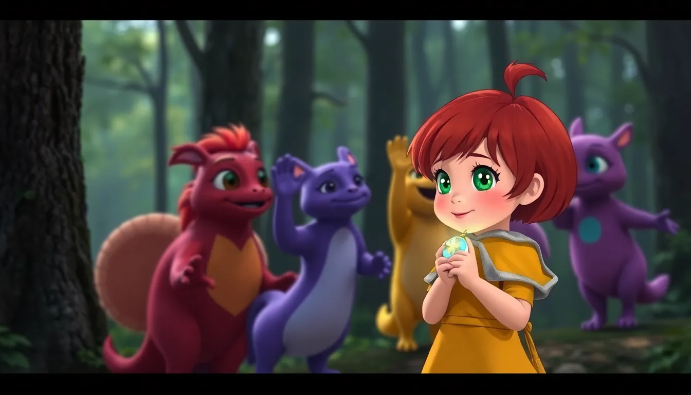 Emma et les Gardiens de la Forêt 5 Illustration de Un Nouveau Départ