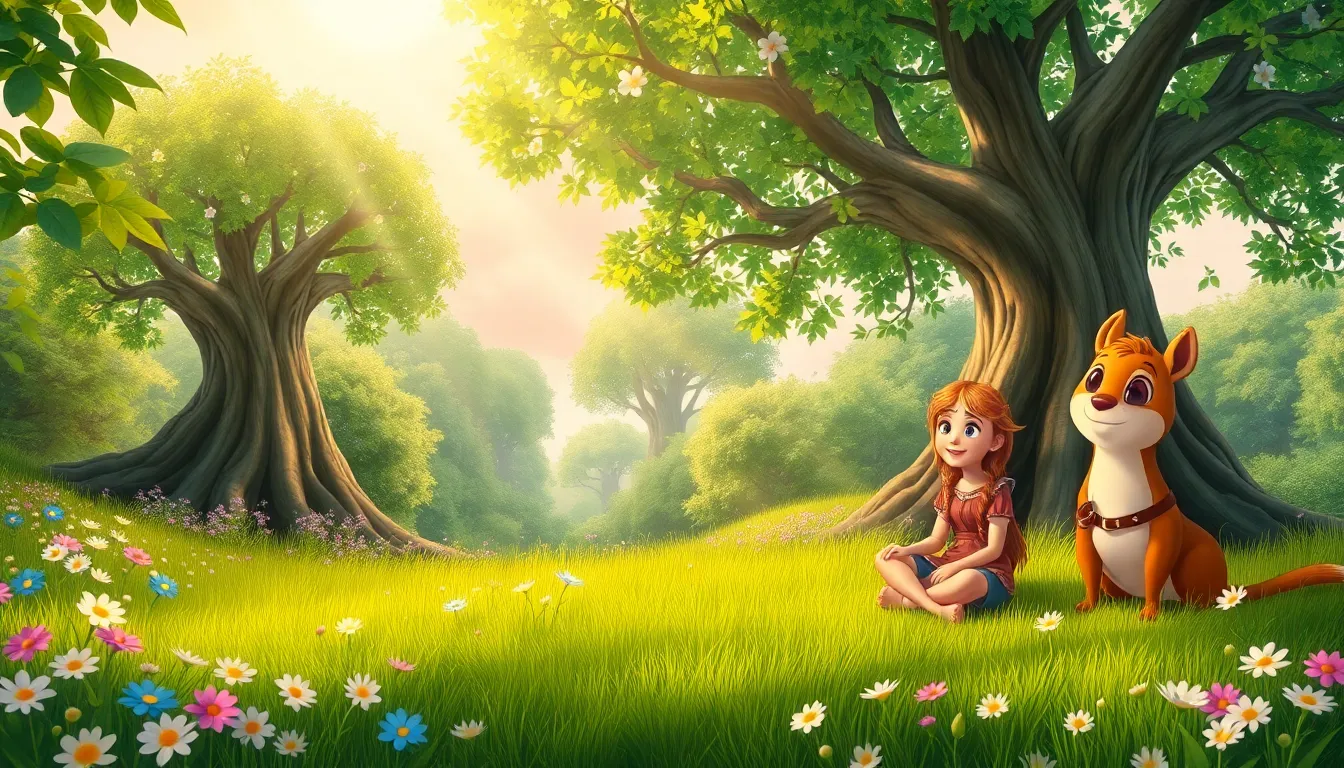 Emma et les Gardiens de la Forêt 8 Illustration de La Terre des Rêves