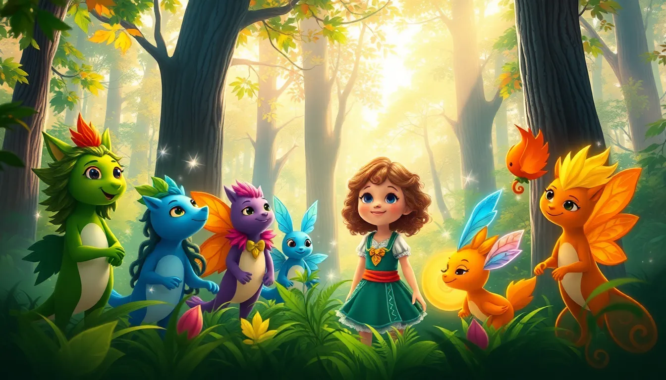 Emma et les Gardiens de la Forêt 11 Illustration de Le Retour d'Emma