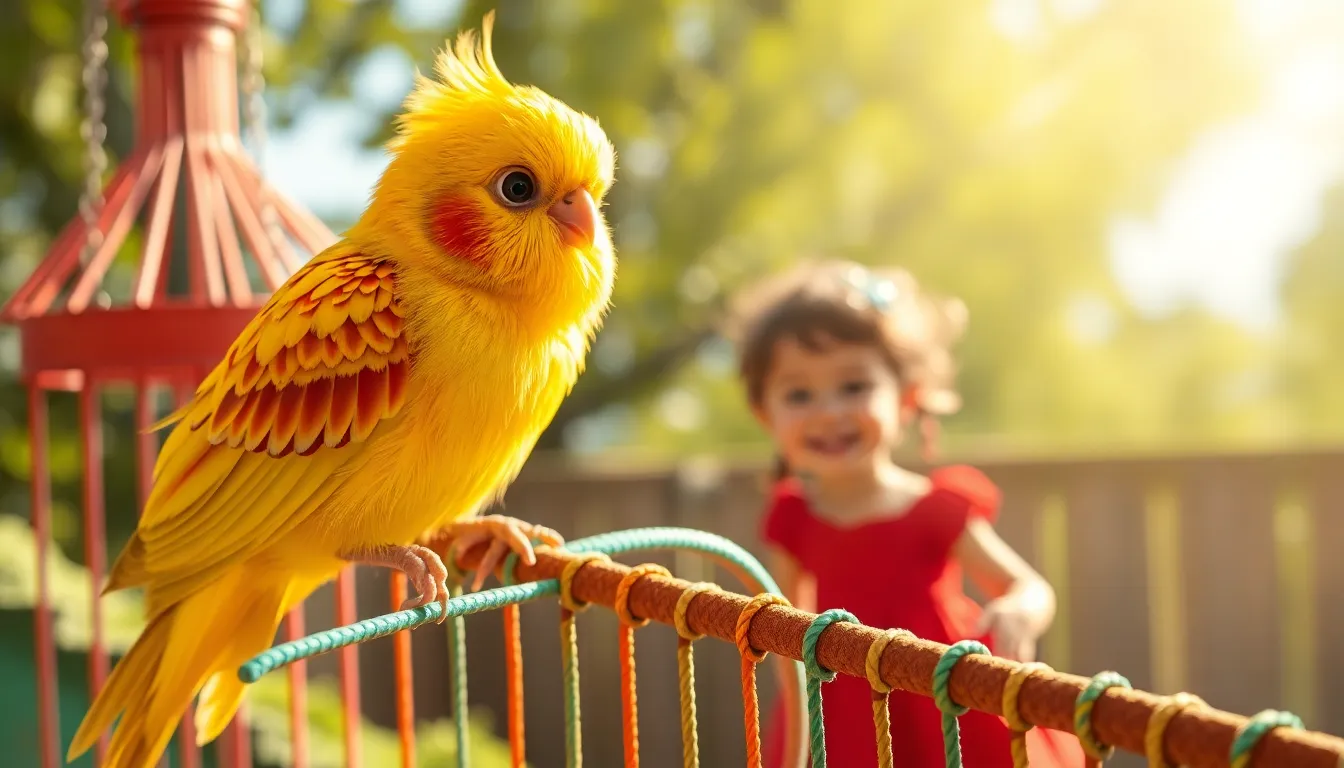 L'Ami Fidèle de Coco le Canari 1 Illustration de La Rencontre de Coco