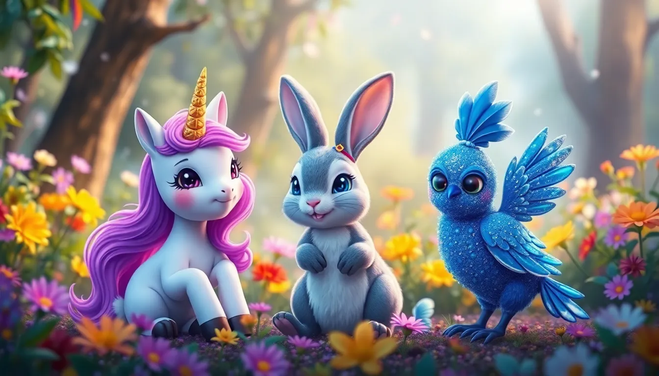 Les Fables de Luna la Licorne 6 Illustration de Le Retour Triomphant