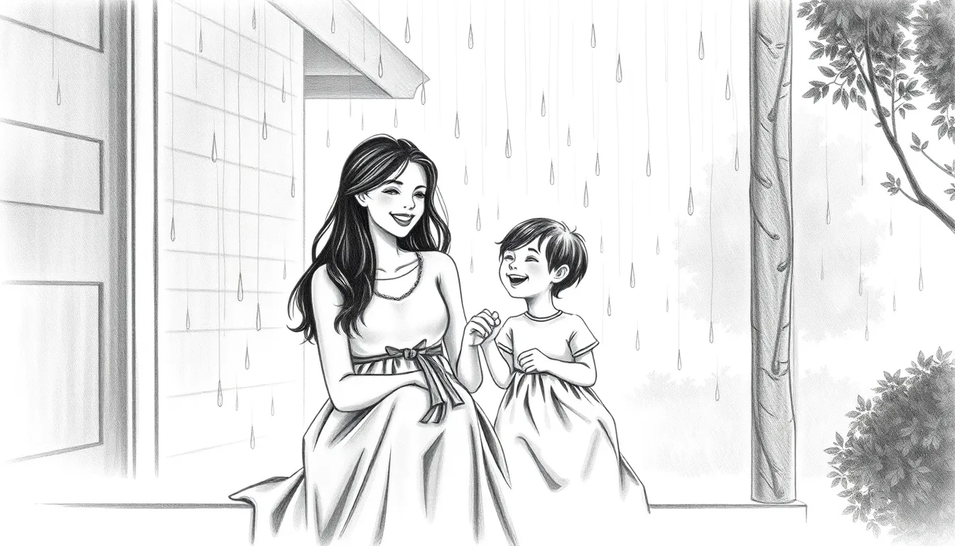 L'Amour d'une Mère : Une Étoile Éternelle 4 Illustration des Rires et des Larmes