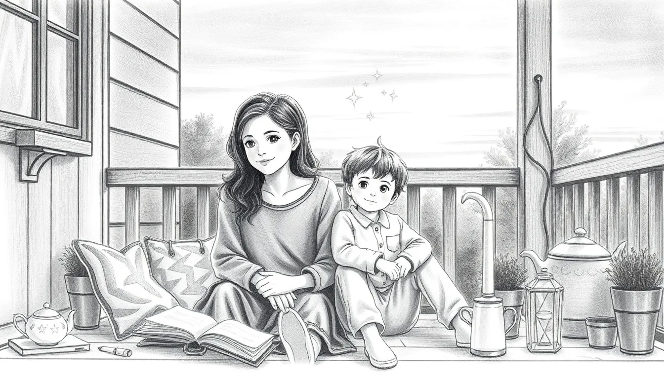 L'Amour d'une Mère : Une Étoile Éternelle 7 Illustration de Les Crépuscules Mélodiques