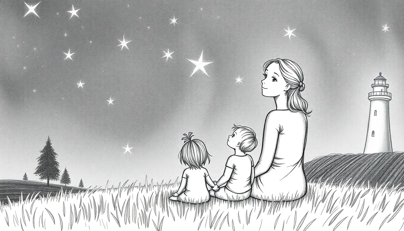 L'Amour d'une Mère : Une Étoile Éternelle 9 Illustration de L’Amour Éternel