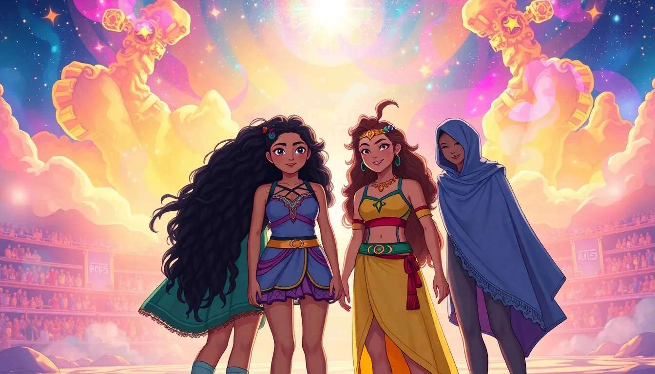 Nina et les Gardiens des Étoiles 3 Illustration des Épreuves des Gardiens