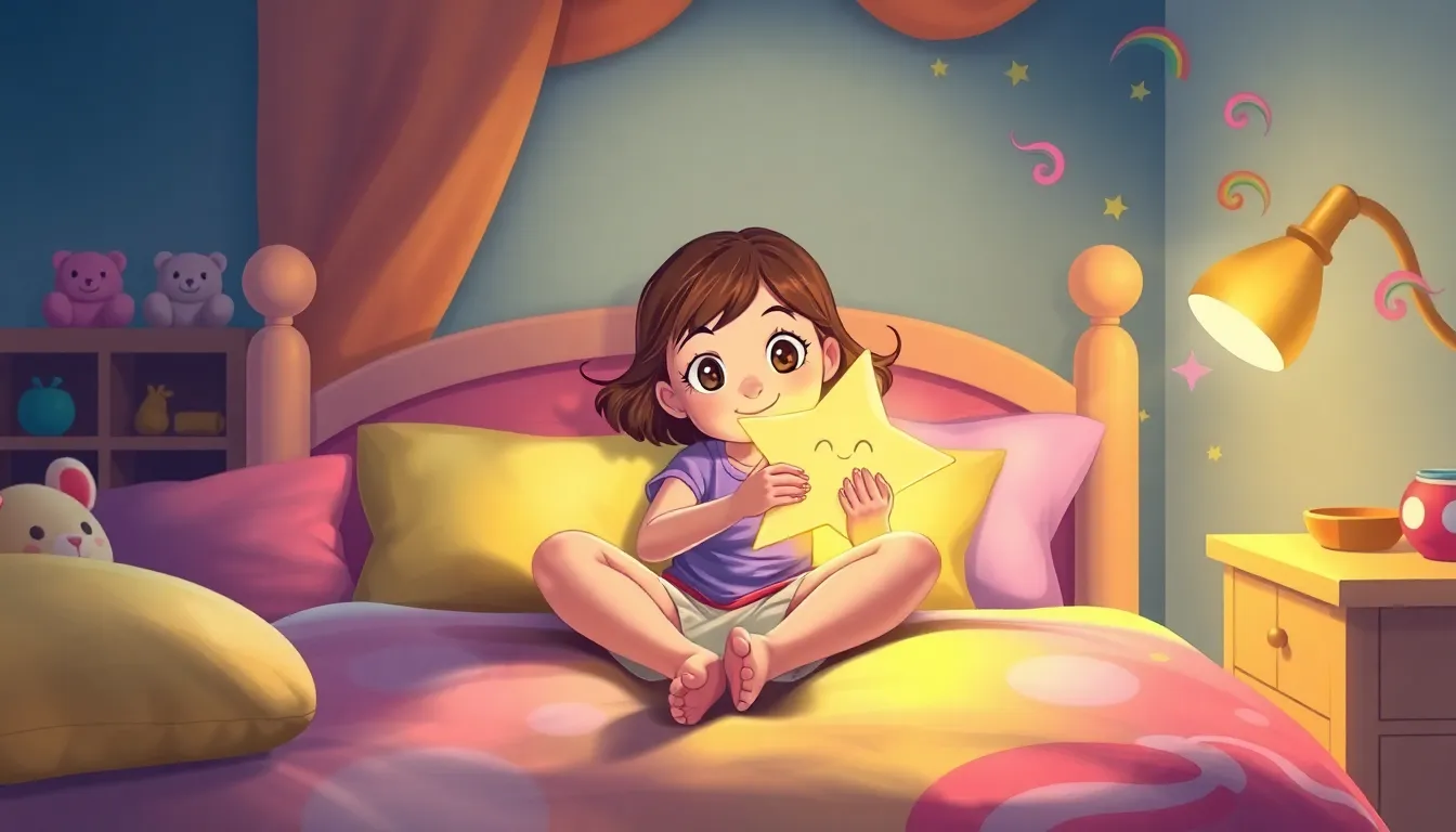 Les Rêves Enchantés de Clara 2 Illustration de L'Étoile de Rêve