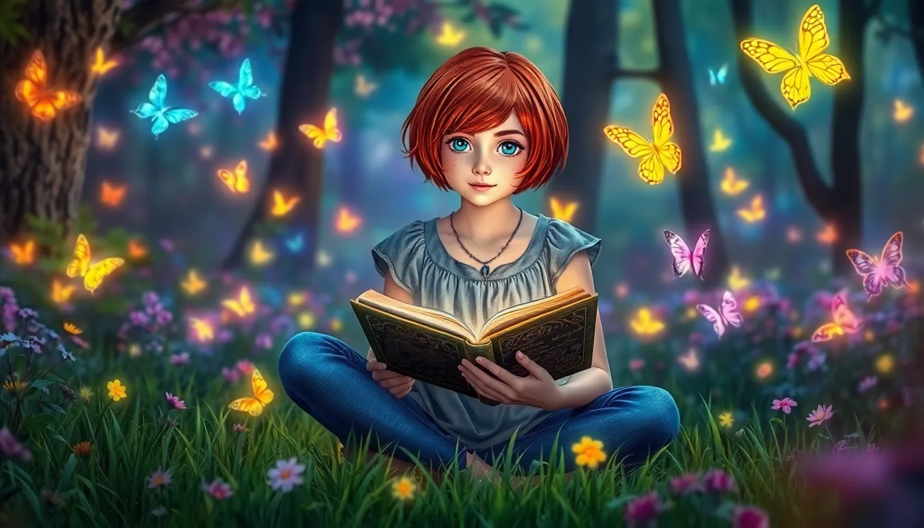 Les Fables Enchantées de Lila 1 Illustration de La Magie de Lila