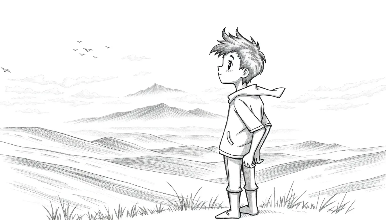 Voyage au Coeur de l'Aventure : Une Épopée Poétique 1 Illustration de L'Appel de l'Aventure