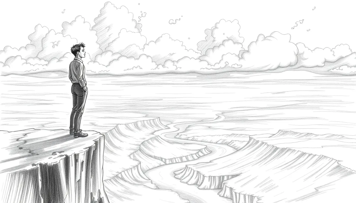 Voyage au Coeur de l'Aventure : Une Épopée Poétique 10 Illustration de Vers de Nouveaux Horizons