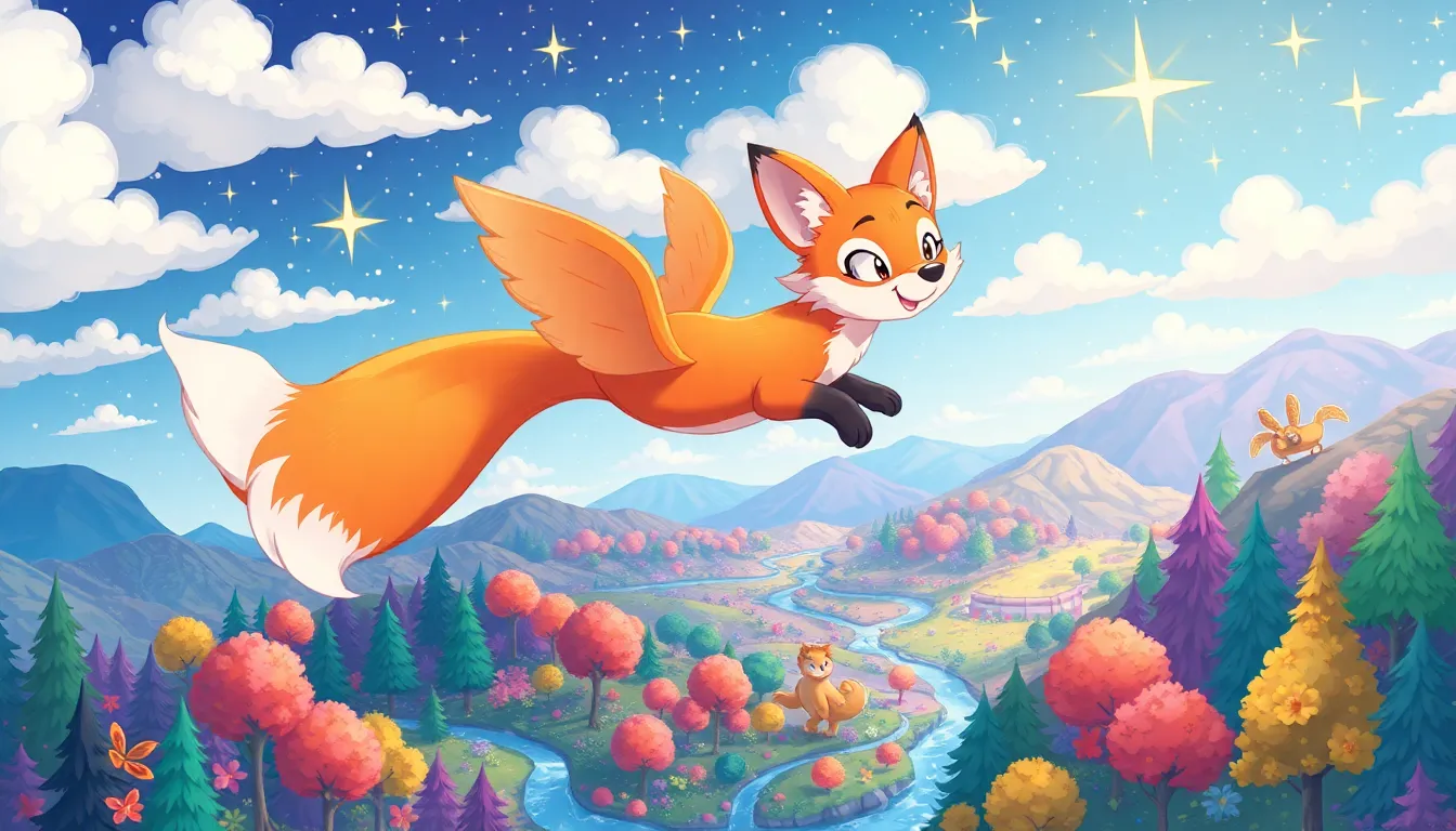 Les Rêves de Roxy la Renarde 4 Illustration de Rêves de Grandeur