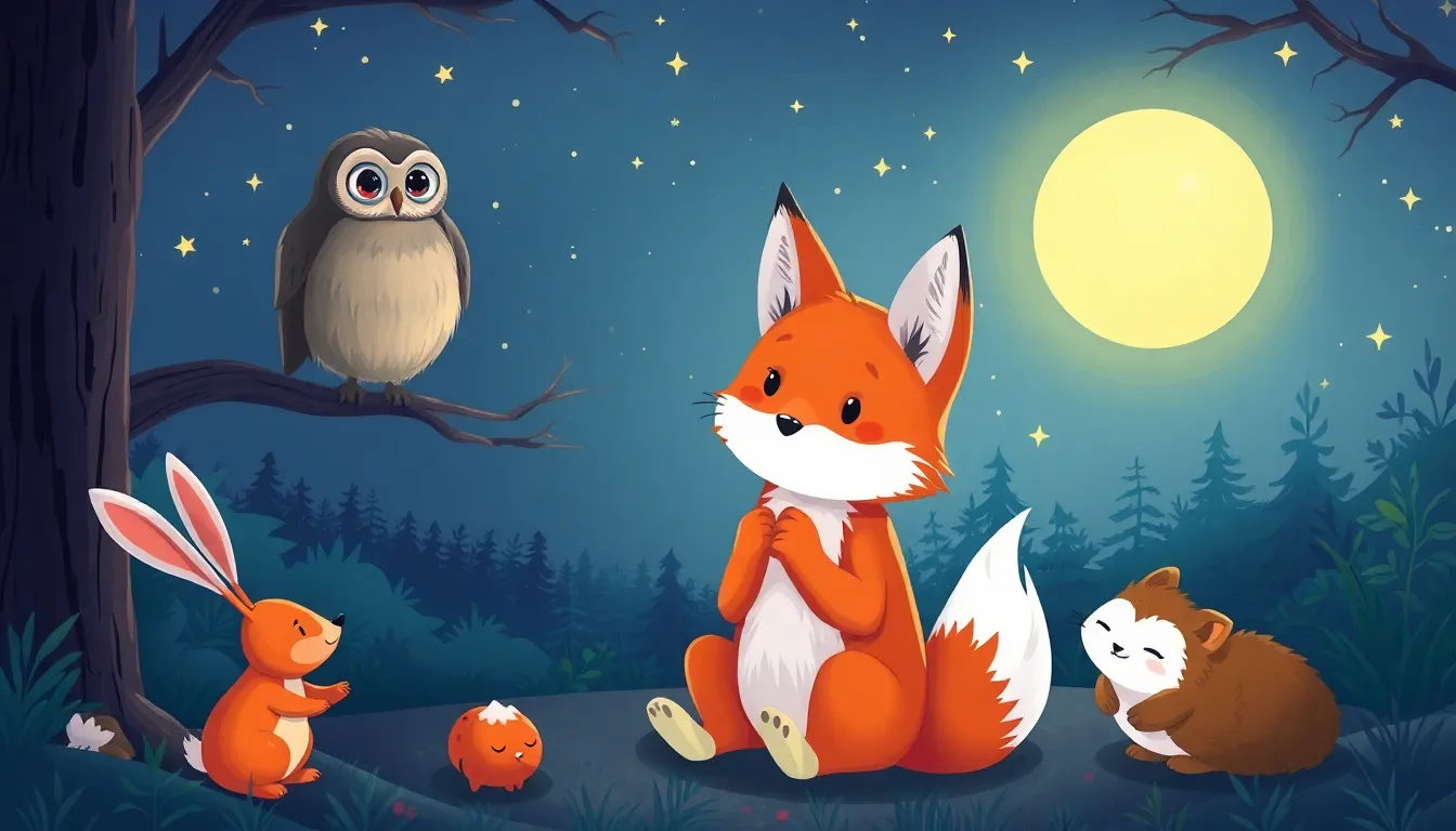 Les Rêves de Roxy la Renarde 9 Illustration de L'Importance du Sommeil