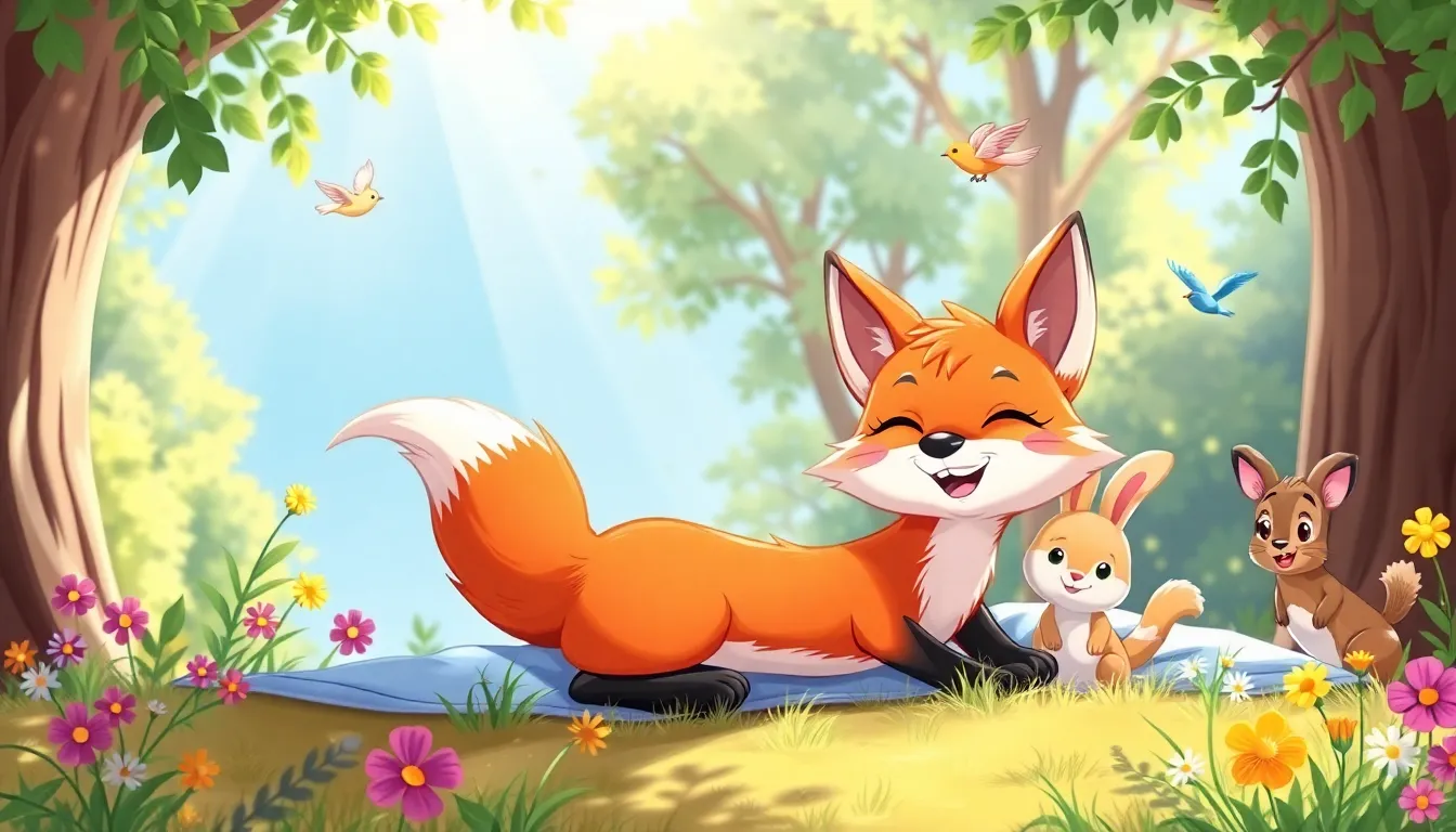 Les Rêves de Roxy la Renarde 10 Illustration de Un Nouveau Matin