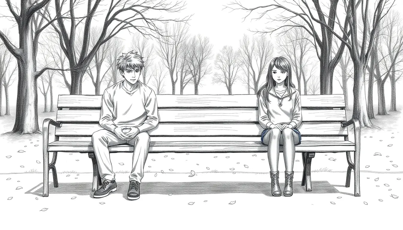 Les Échos d'une Amitié Perdue 4 Illustration de L'Ombre des Promesses