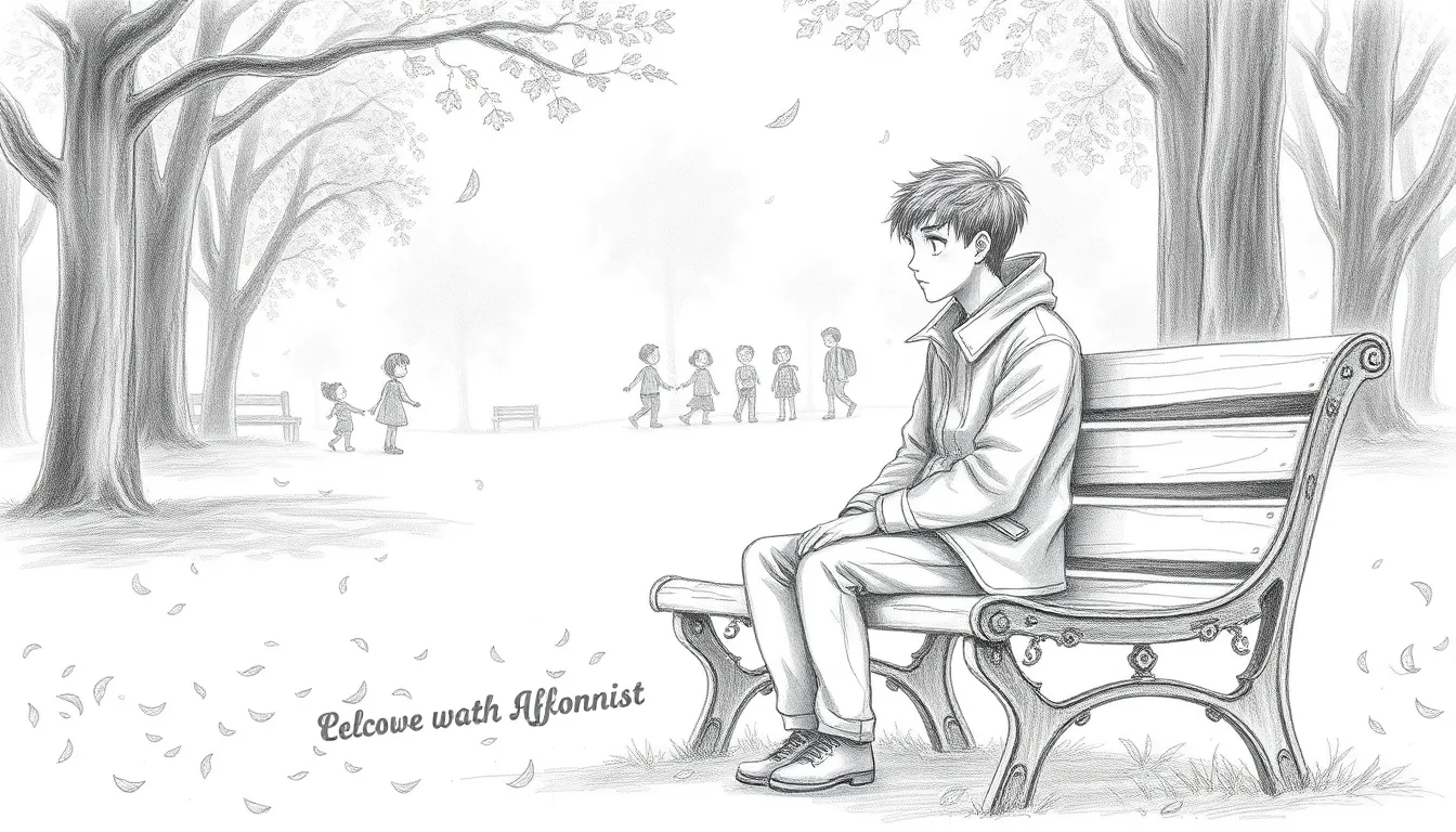 Les Échos d'une Amitié Perdue 6 Illustration de Le Poids de la Nostalgie