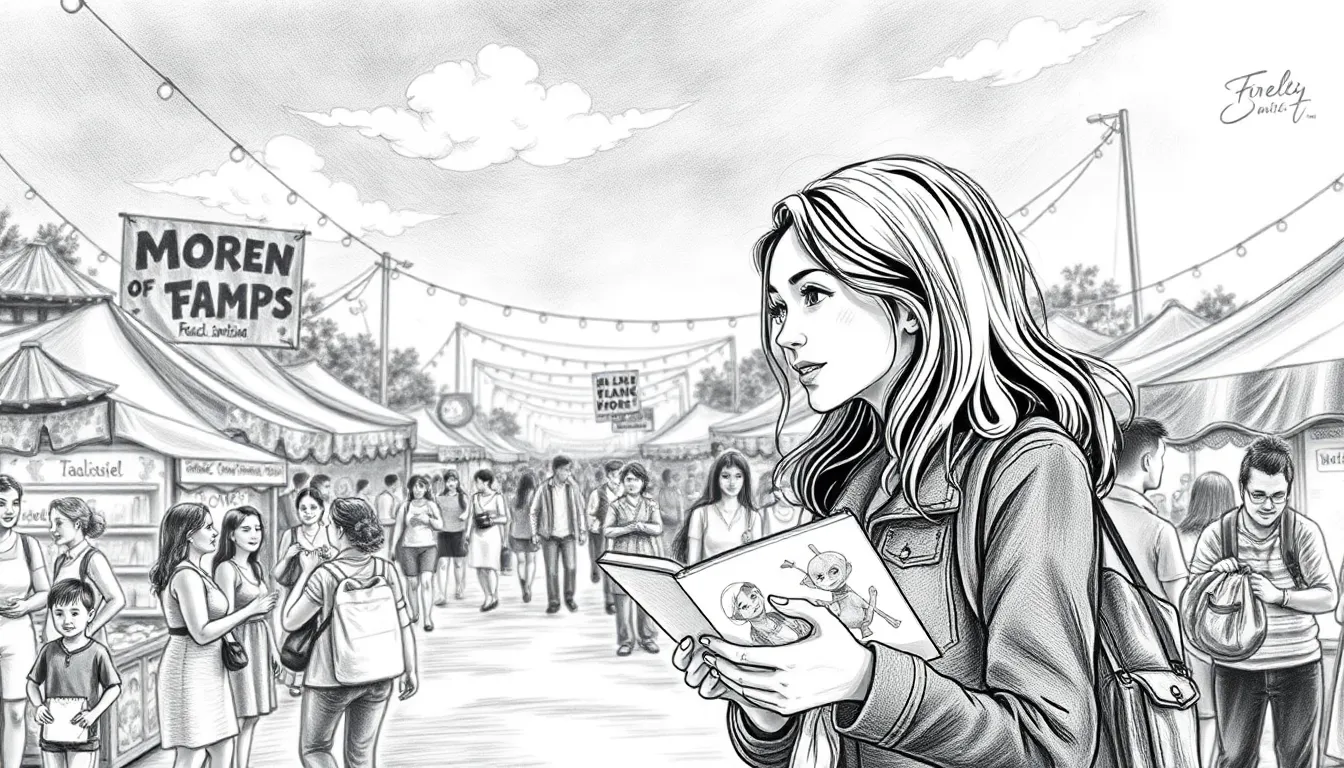 La Fugacité du Temps : Une Histoire Éphémère 3 Illustration de La rencontre fugace