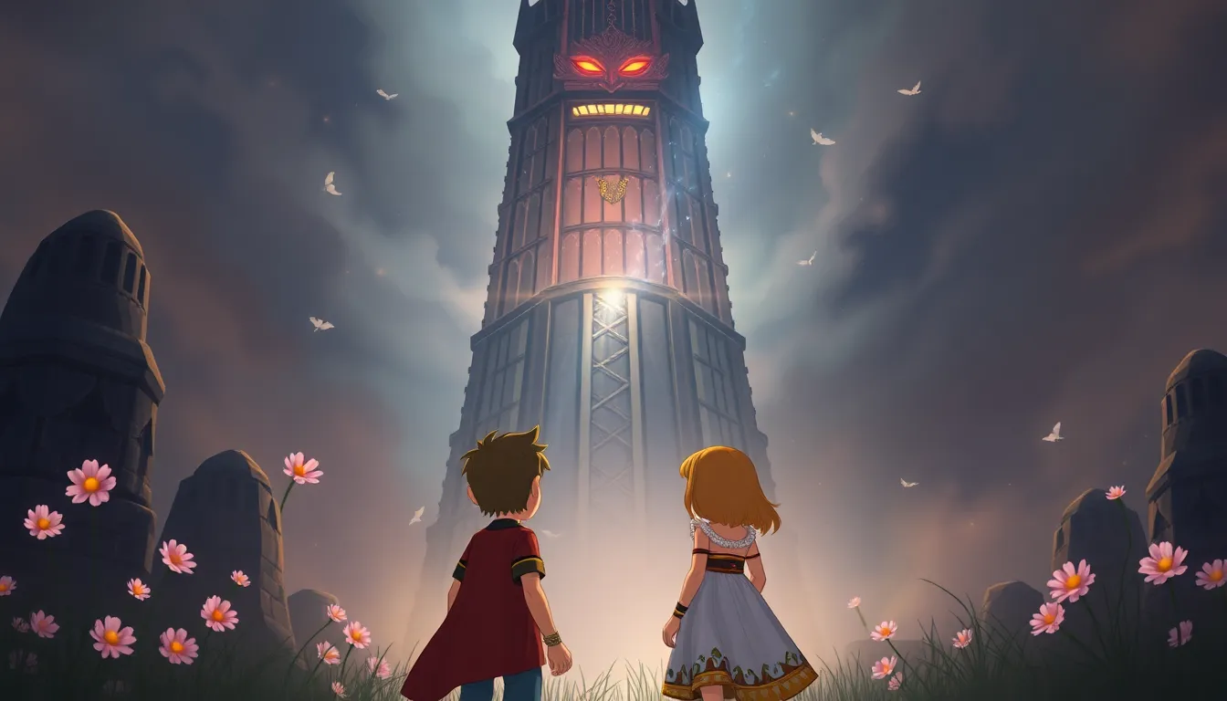 Le Trésor des Contes de Tom 4 Illustration de La Confrontation avec le Sorcier