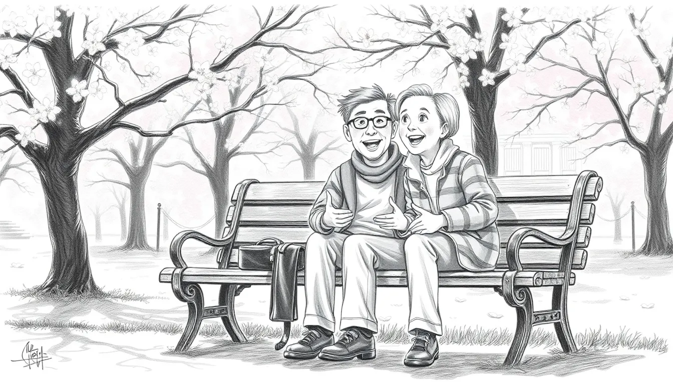 La Danse des Ombres et des Lumières : Une Odyssée de Vie 5 Illustration d'Une Étreinte au Temps