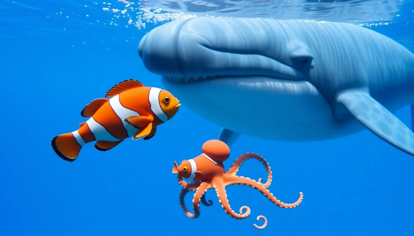 Bella la Baleine et l'Océan Bleu 3 Illustration de Les Amis de Bella