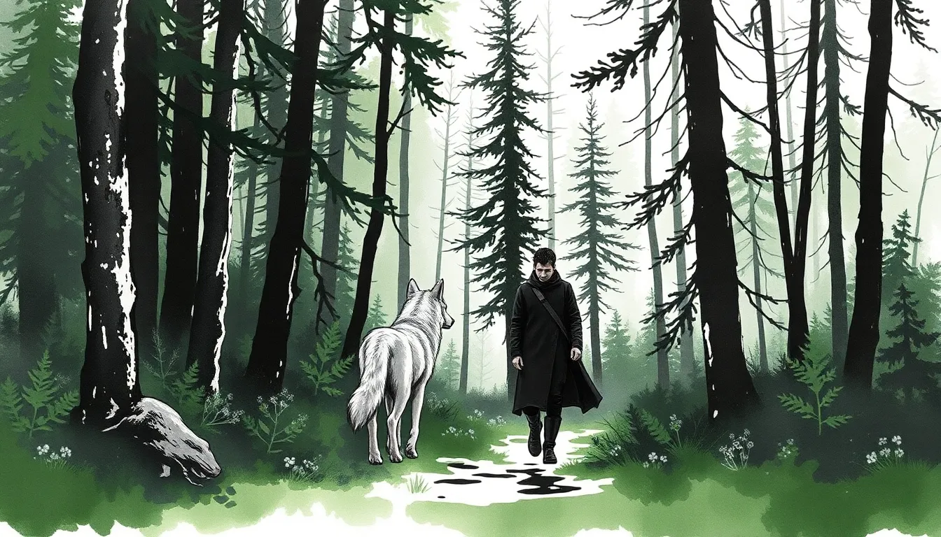 Le Chant des Loups : L'union d'un enfant et des loups pour sauver sa tribu 7 Illustration de Harmonie Retrouvée