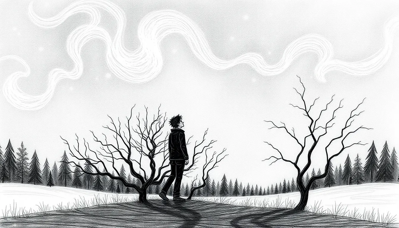 Sérénité Hivernale : Une Évasion dans les Souvenirs 6 Illustration des Rêves Éveillés