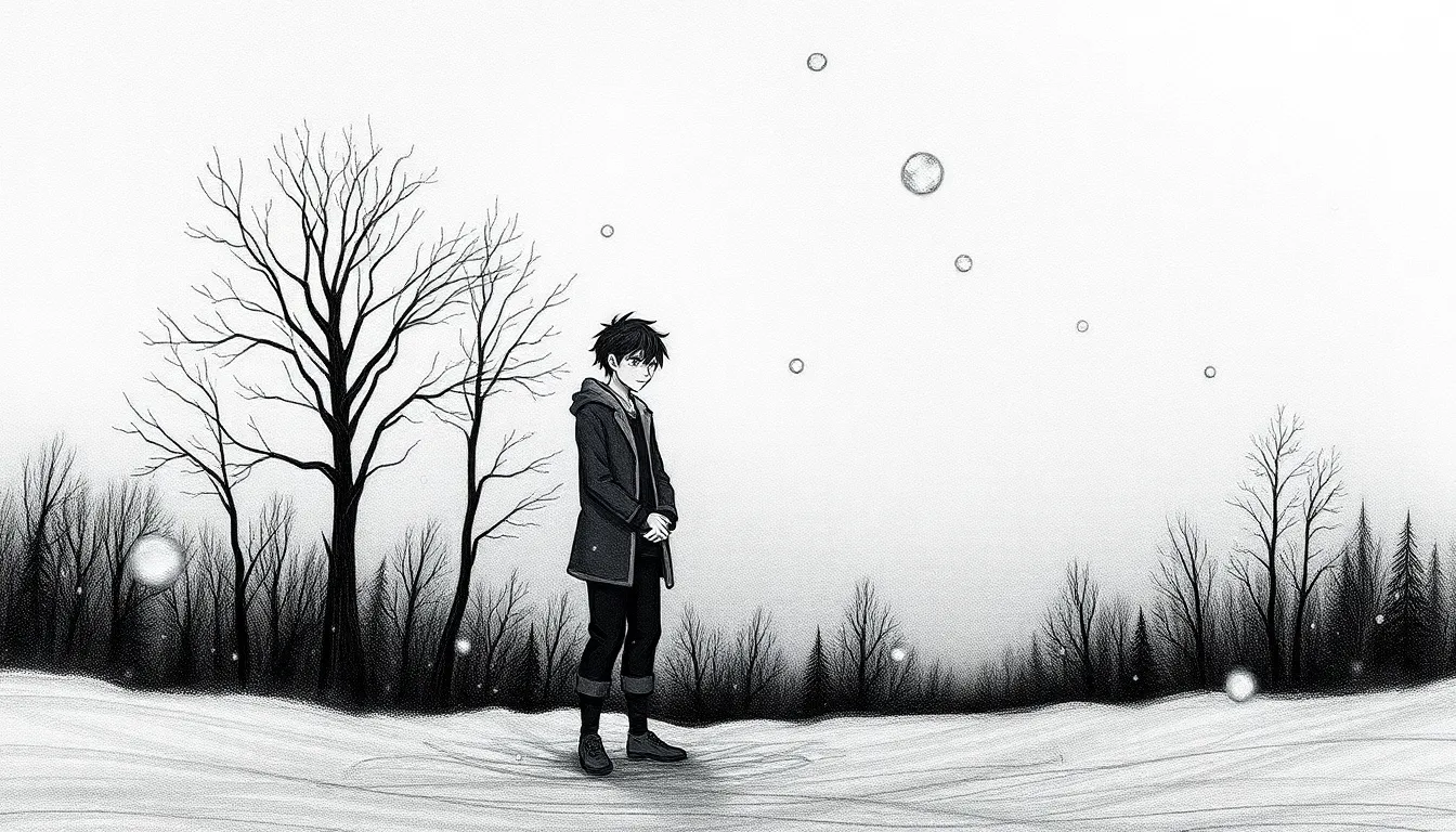 Sérénité Hivernale : Une Évasion dans les Souvenirs 7 Illustration de Au Crépuscule de l’Hiver