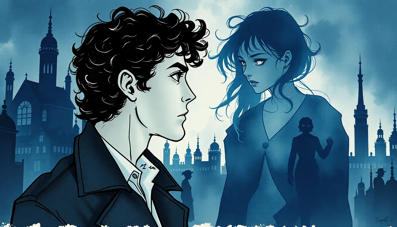 Les Ombres de la Ville : Le mystère des ombres et leur héritage 1 Illustration de L'Ombre des Secrets