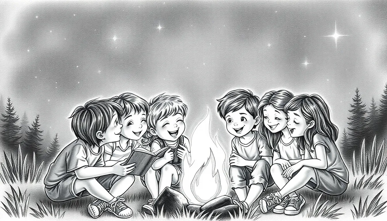 Illustration de Sous le Ciel Étoilé