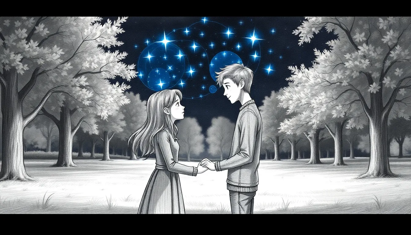 Clara et Alex : L'Amour dans le Silence 4 Illustration de La Danse des Pensées