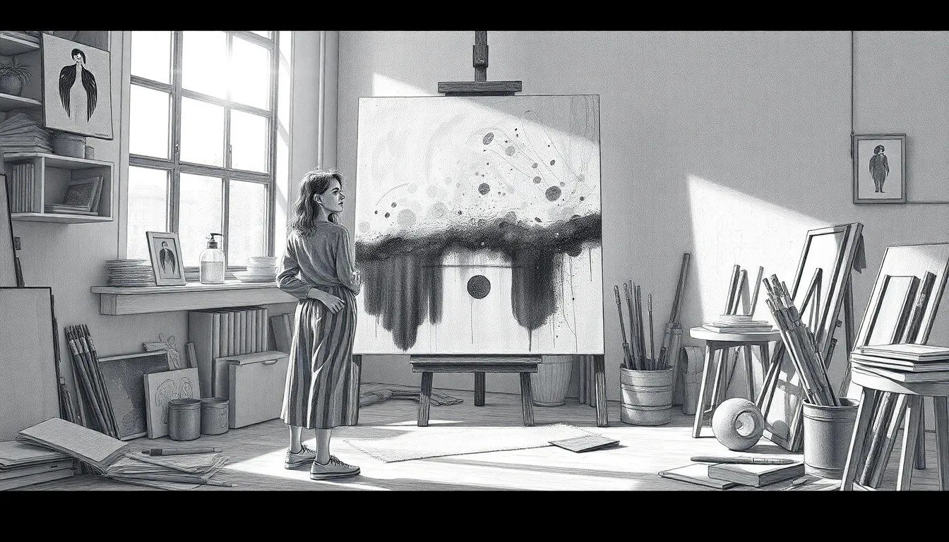 Clara et Alex : L'Amour dans le Silence 7 Illustration de L'Invitation à Écouter