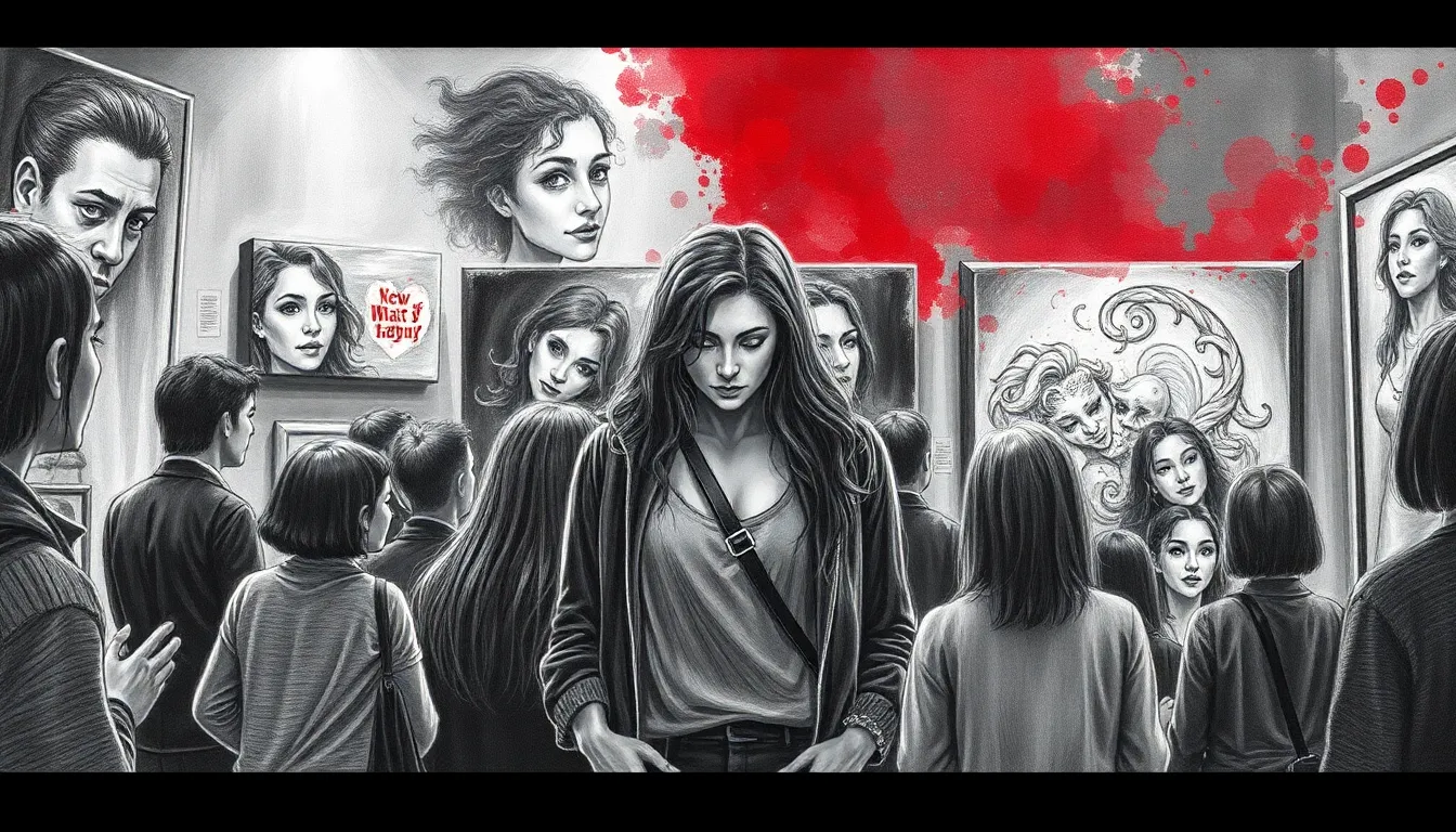 Clara et Alex : L'Amour dans le Silence 8 Illustration de Frisson de Vérités