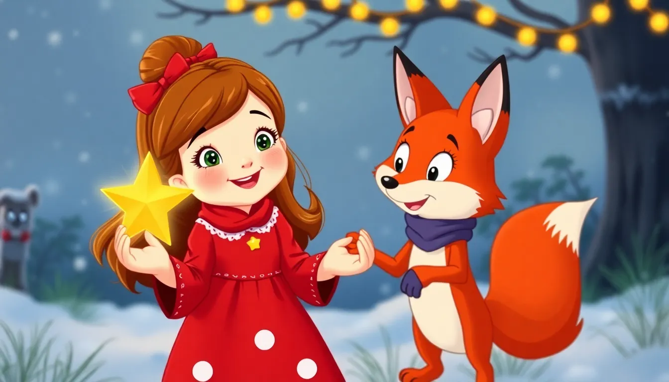 La Forêt Enchantée de Noël 5 Illustration de La Magie du Cadeau