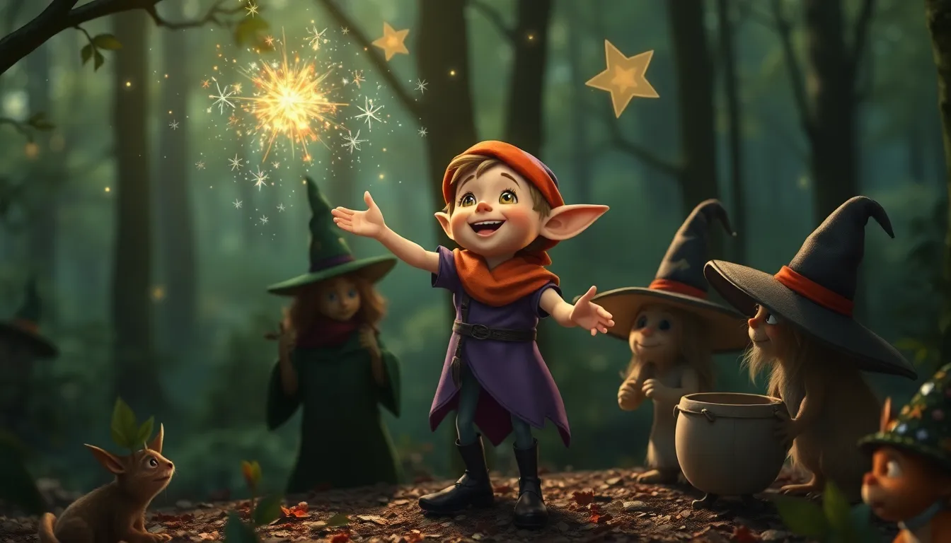 Illustration des invitations magiques