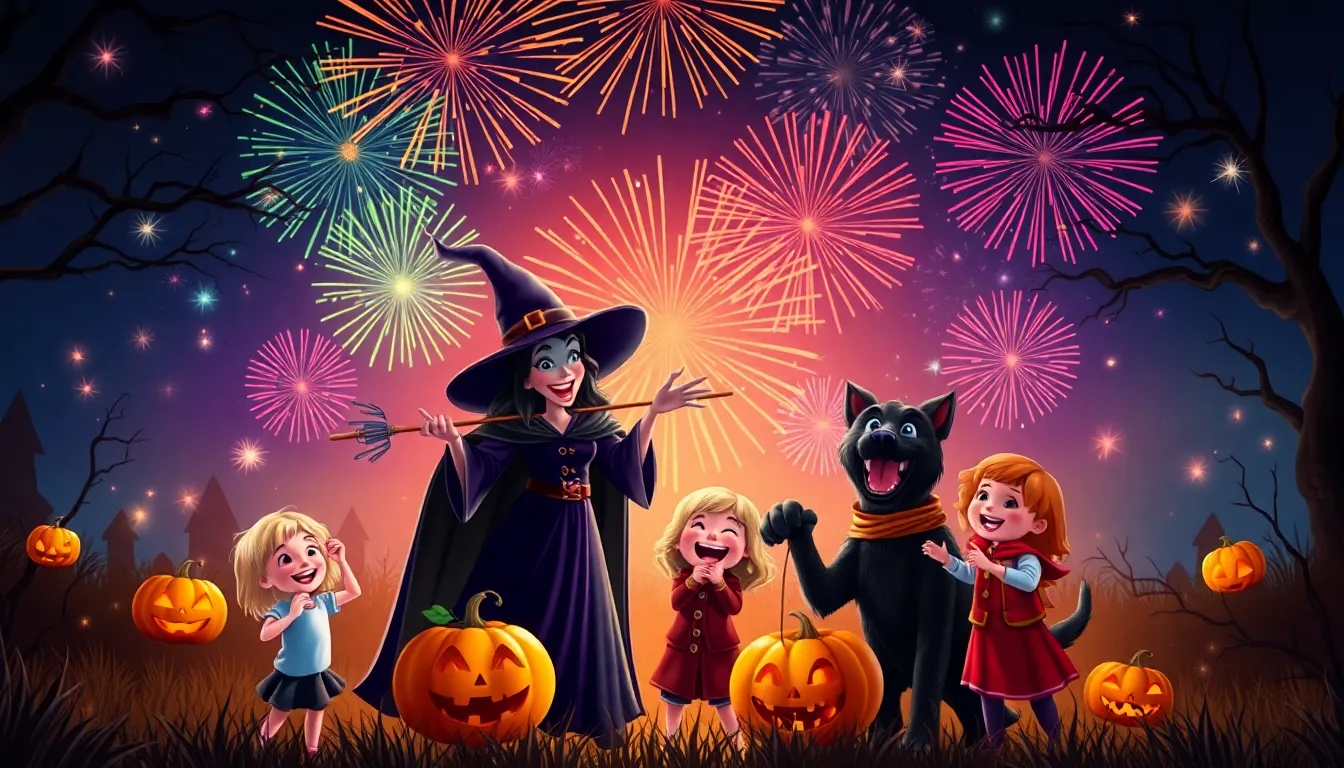 Les Sorcières et le Chien Magique 3 Illustration de La Potion Magique