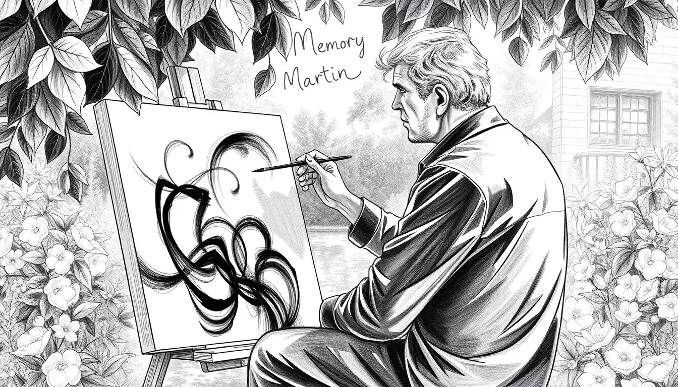 Illustration de Le tableau vivant