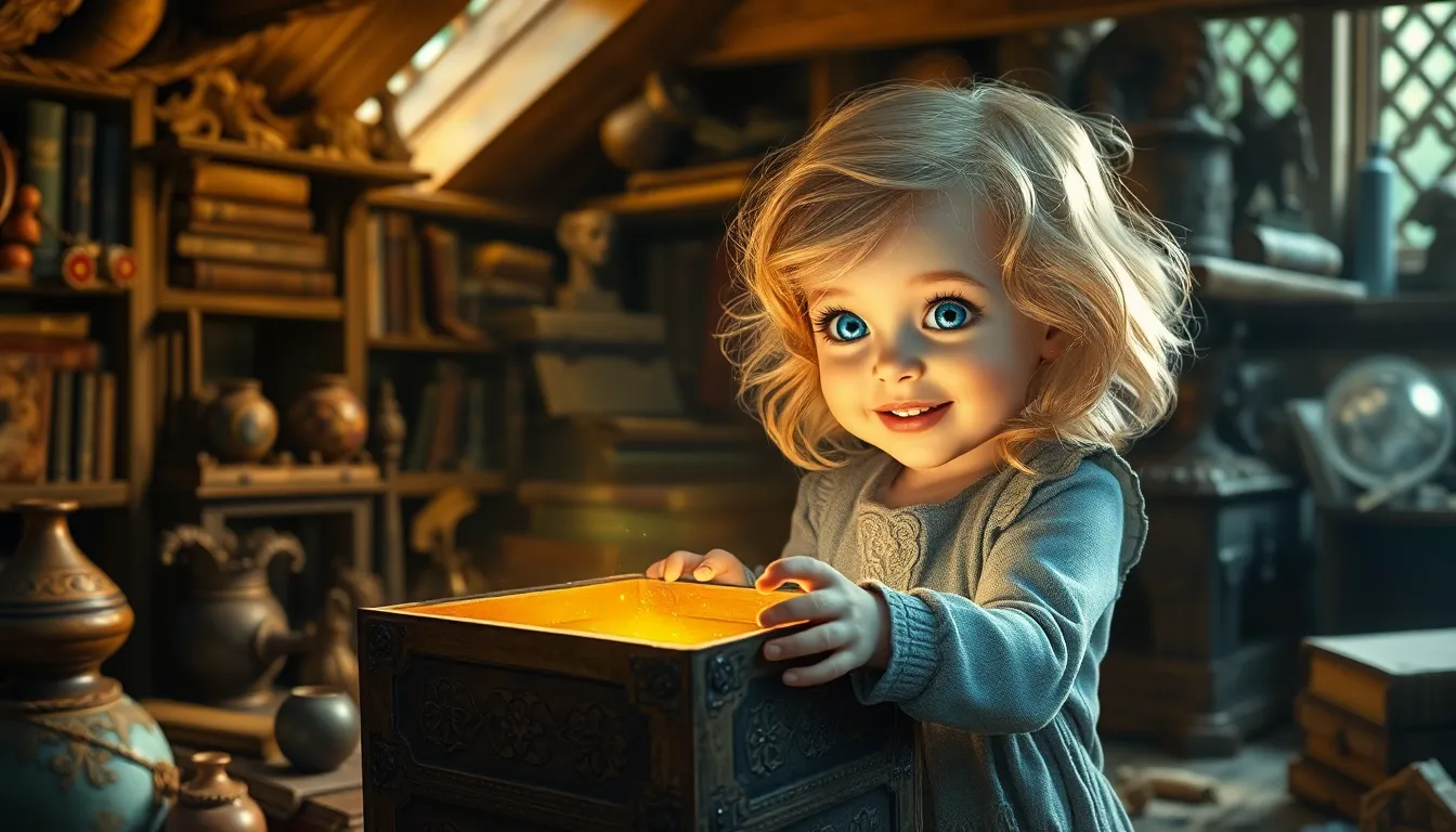 Illustration de La Découverte de la Boîte Magique