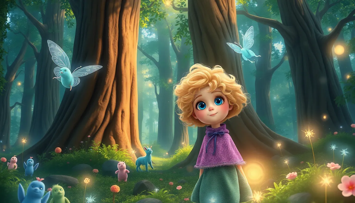 Illustration de L'Aventure dans la Forêt Enchantée