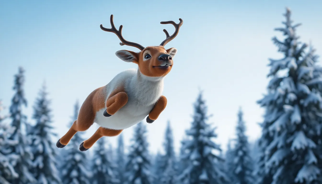 Le Noël de Sami le Renne Courageux 5 Illustration de Le Grand Essai